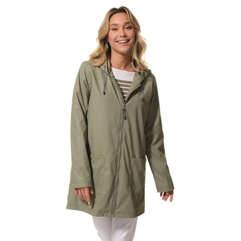 Image of Hublot Mode Marine Raincoat woman Hublot Mode Marine Helena Vert Female 2XL