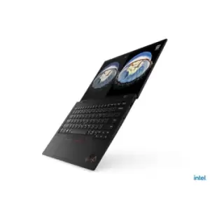 Image of Lenovo ThinkPad X1 Carbon Gen 9 i7-1165G7 Notebook 35.6cm (14") WQUXGA Intel Core i7 16GB LPDDR4x-SDRAM 512GB SSD WiFi 6 (802.11ax) Windows 11 Pro Bla