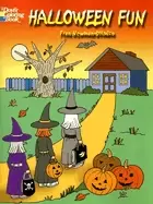 Image of halloween fun coloring book