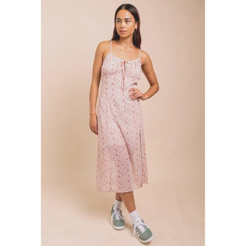 Image of Daisy Street Daisy Midi Dress - Red Red 8