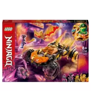 image of LEGO NINJAGO Cole's Dragon Cruiser Car Toy 71769 - Multi