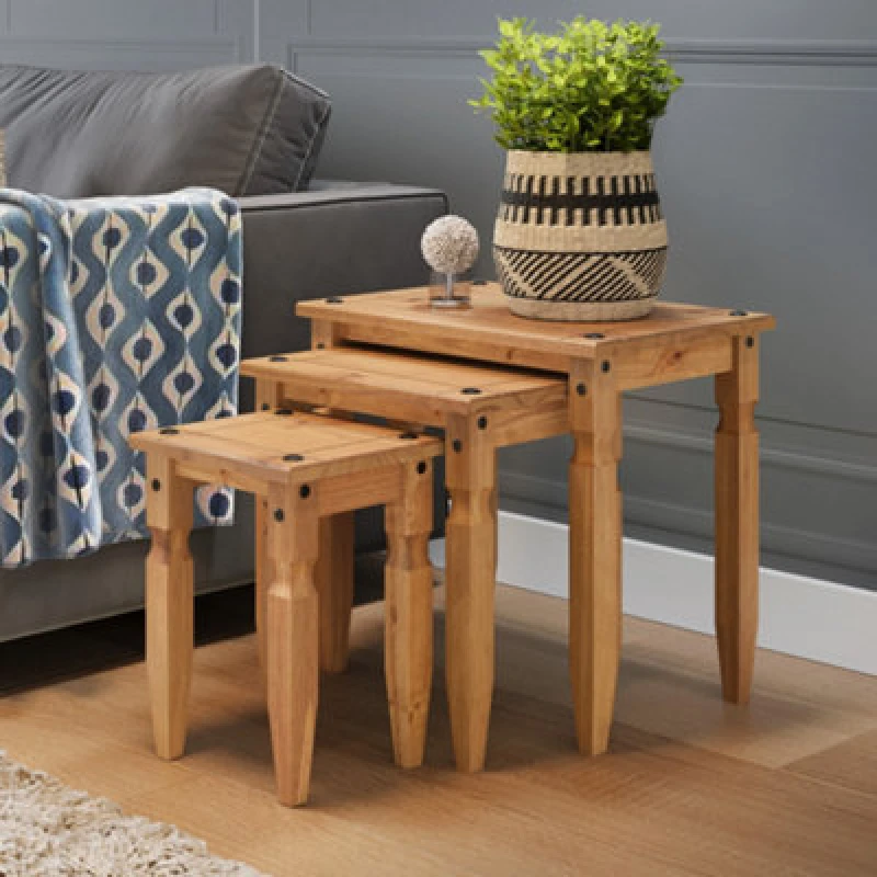 Image of MERCERS FURNITURE Corona Piccolo Nest of Tables 5060335863638