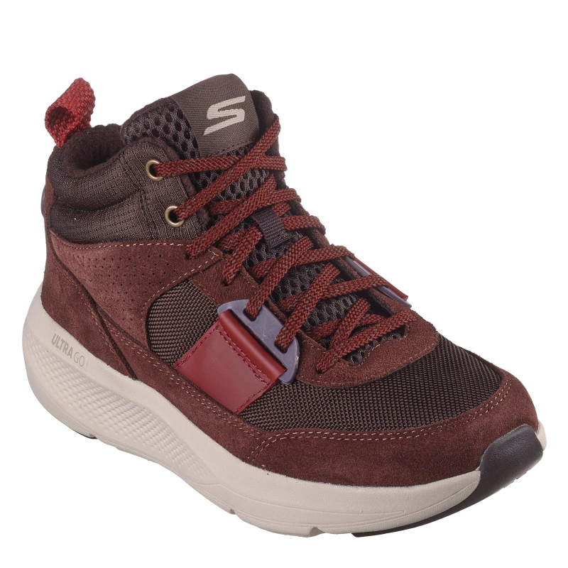 Image of Skechers Womens OTG Elevate Slip On Trainers Brown/Taupe female 2 (35)