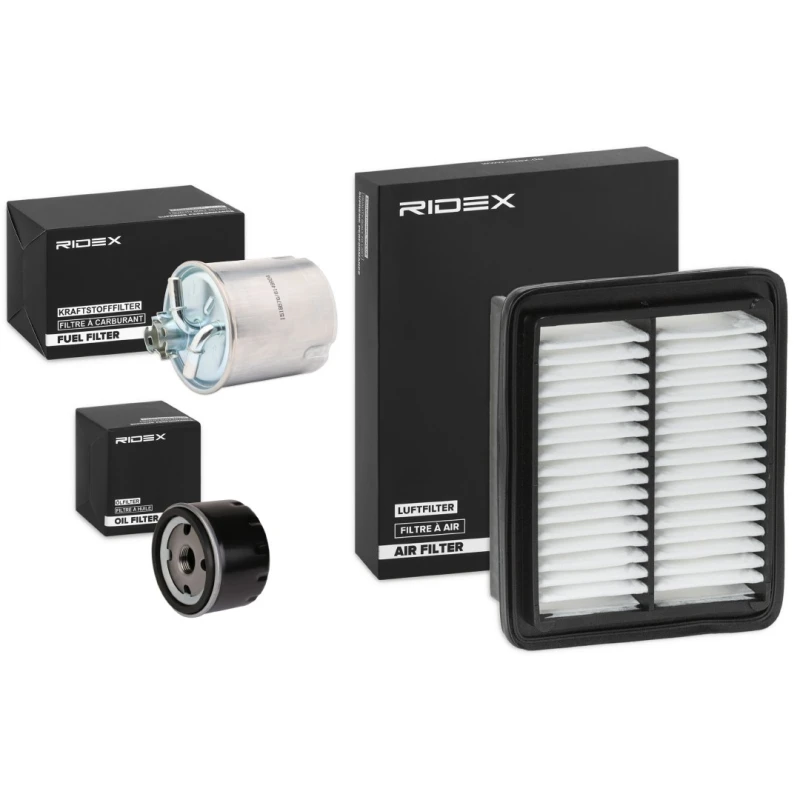 Image of RIDEX 4055F23102 Filter Set with air filter Filter Set (4055)