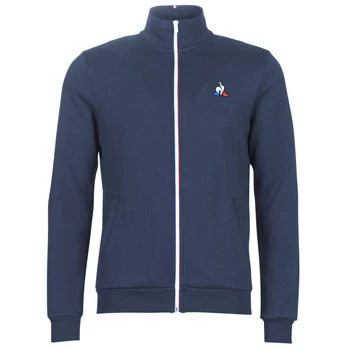 image of Le Coq Sportif ESS FZ SWEAT No. 2m mens Tracksuit jacket in Blue - Sizes XXL,S,M,L,XL,XS