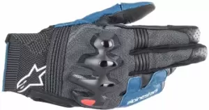 image of Alpinestars Morph Sport Motorcycle Gloves, black-blue Size M black-blue, Size M