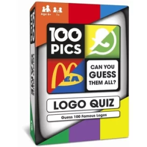 Image of 100 PICS: Logo Quiz Card Game