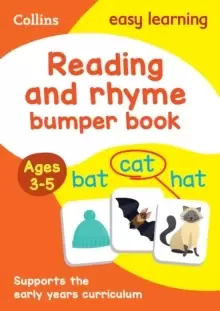 Image of Reading and Rhyme Bumper Book Ages 3-5 : Ideal for Home Learning