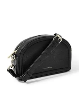 Image of Katie Loxton Half Moon Bag - Black, Women