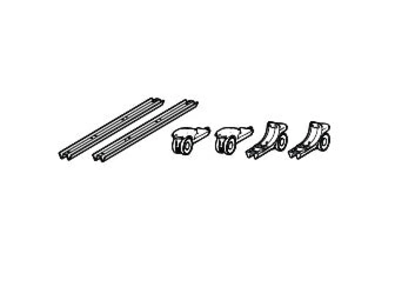 Image of Cisco Cisco CS-BRD75P-WUK= interactive whiteboard accessory wheel upgrade kit CS-BRD75P-WUK=