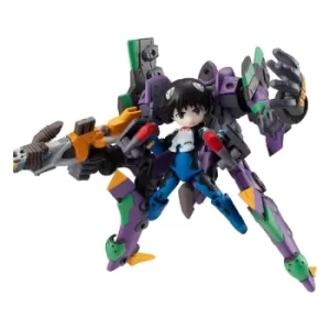 Image of Evangelion Desktop Army Figure Shinji Ikari & Evangelion No. 1 15 cm