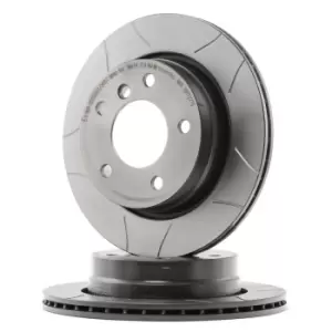 Image of BREMBO Brake disc 09.7727.75 Brake rotor,Brake discs BMW,3 Limousine (E46),3 Touring (E46),3 Coupe (E46),3 Limousine (E36),3 Cabrio (E46)
