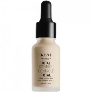 image of NYX Professional Makeup Total Control Drop Foundation DF 02 Alabaster