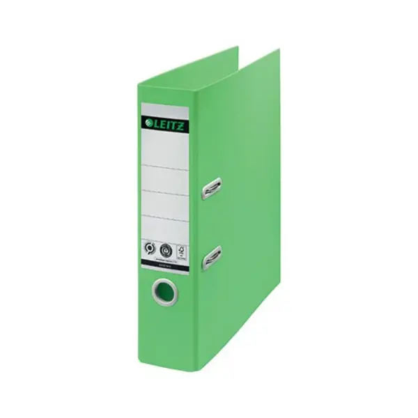 Leitz Recycle Lever Arch File A4 80mm Green (Pack of 10) 10180055