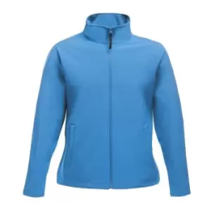 image of Professional ABLAZE Printable Softshell Jacket womens Jacket in Blue - Sizes UK 10,UK 12,UK 14,UK 16,UK 18,UK 20