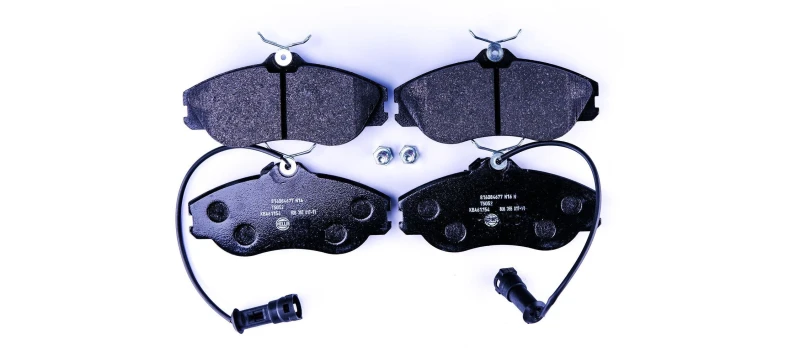 Image of HELLA Brake pad set HELLA 8DB 355 017-911