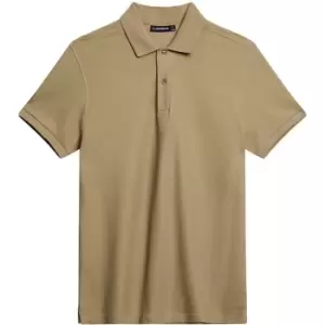 J Lindeberg Troy Polo Shirt - Brown