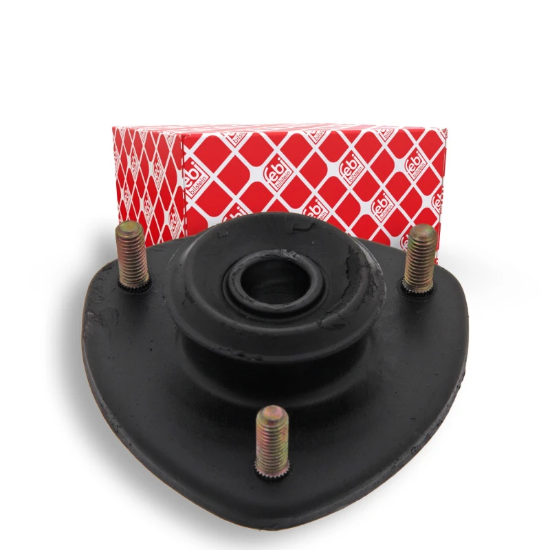 Image of FEBI BILSTEIN 17113 Top strut mount Front Axle, with ball bearing Elastomer Suspension Strut Support Bearing (1180)