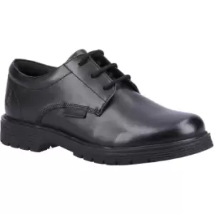 Image of Hush Puppies Girls Polly Junior Lace Up Leather School Shoes UK Size 2 (EU 34)