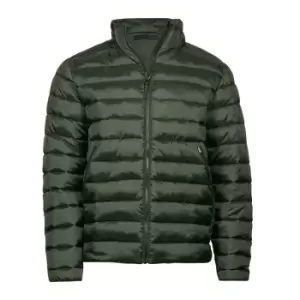 Image of Tee Jays Unisex Adult Lite Recycled Padded Jacket (M) (Deep Green)