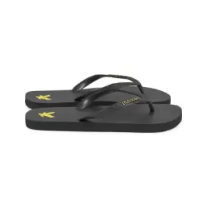 Mens Flip Flop - True Black - 7