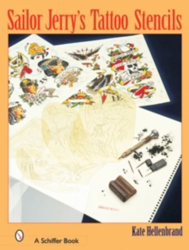 Image of Sailor Jerrys Tattoo Stencils by Kate Hellenbrand Paperback