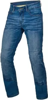 Image of Macna Revelin Motorcycle Jeans, blue, Size 30, blue, Size 30