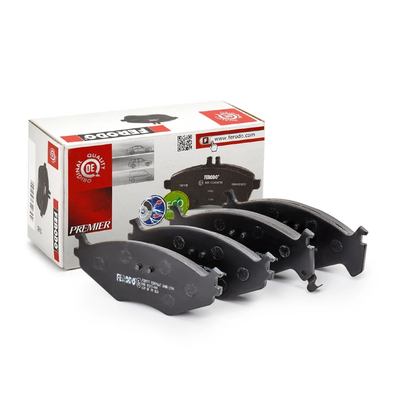 Image of FERODO Brake pad set FERODO FDB977