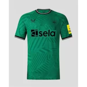 Image of Castore Newcastle United Authentic Away Shirt 2023 2024 Mens - Blue