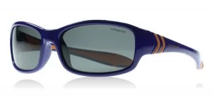 image of Polaroid Junior PLD8000/S Sunglasses Blue / Orange T19 Polariserade 50mm