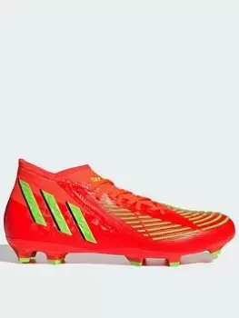 Image of adidas Mens Predator 20.2 Firm Ground Football Boots - Red, Size 10, Men