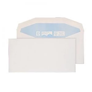 Image of Purely Nature First Environmental DL+ Mailing Bag Gummed 114 x 229mm Plain 90 gsm White Pack of 1000