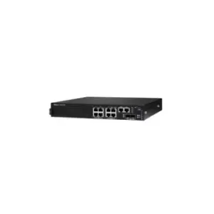 Image of DELL N3208PX-ON Managed L2 10G Ethernet (100/1000/10000) Power over Ethernet (PoE) 1U Black