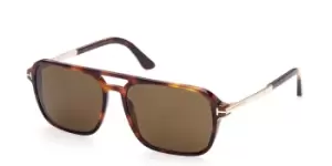 image of Tom Ford Sunglasses FT0910 CROSBY 53J