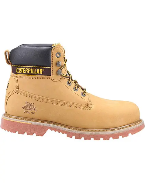 Image of CAT Workwear CAT Holton SB Boots Honey Male 15 ON22110