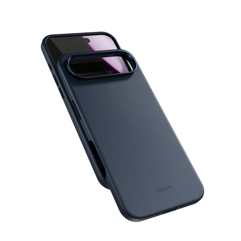 Image of Epico Epico Mag+ Leather Case iPhone 17 Air - blue 94010131600001
