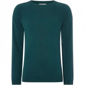 image of Jack and Jones Kreon Racing Stripe Crew Neck - Green