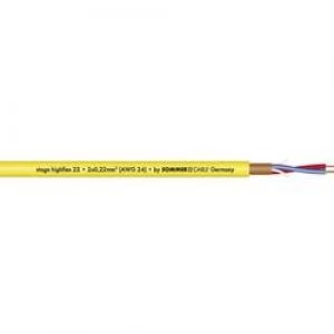 Image of Microphone cable 2 x 0.22 mm2 Yellow Sommer Cable