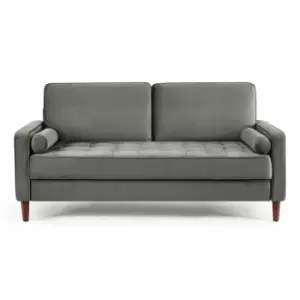 image of Edward 3 seater Grey sofa