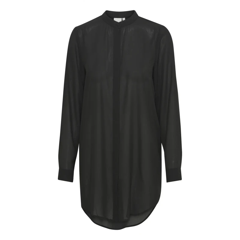 Image of Ichi Long blouse For Her Ichi Cellani SH2 Noir Female 36