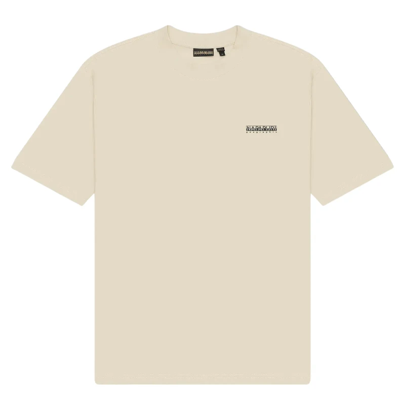 Image of T-Shirt Napapijri S-Small Box Beige Male S