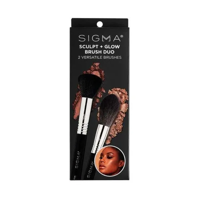 Image of Sigma Beauty Sculpt + Glow Brush Duo