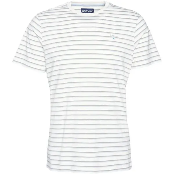 Image of Barbour Ponte Striped T-Shirt - Beige L