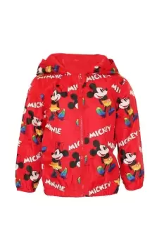 image of Mickey & Minnie AOP Raincoat