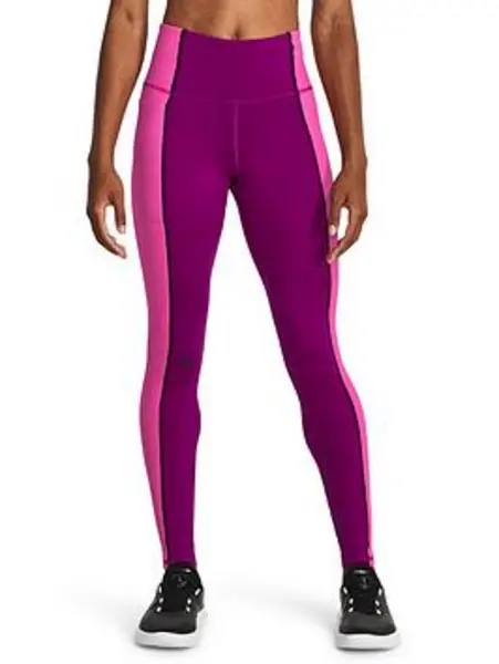 Image of Under Armour Training Coldgear Armour Leggings - Purple