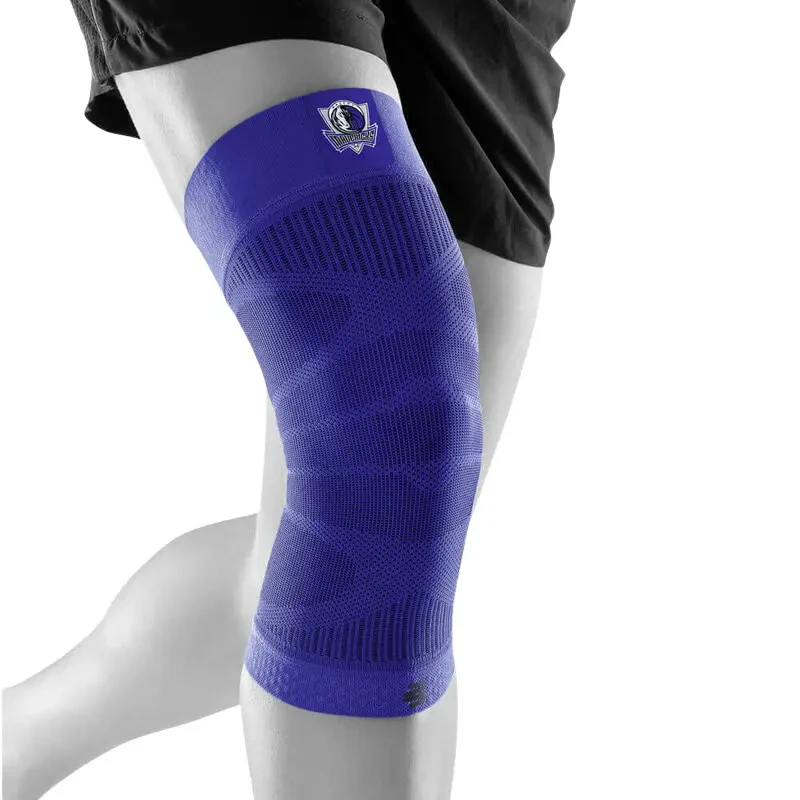 Image of Sports compression knee brace NBA Bleu Unisex S