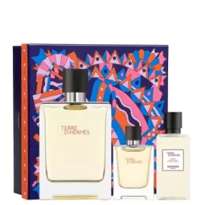 Image of Hermes Terre d'Hermes Eau de Toilette For Him 100ml Gift Set