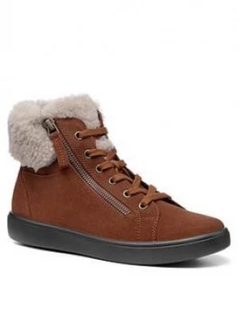 Image of Hotter Harper Wide Fit Lace Up Plimsolls