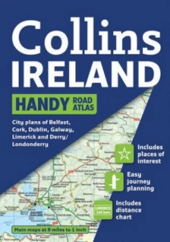 Image of Collins Handy Road Atlas Ireland Book