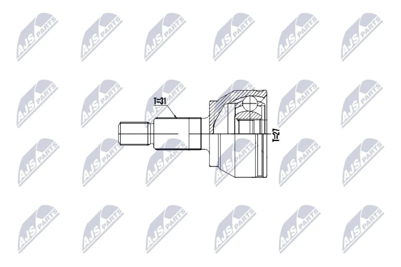 Image of NTY CV joint kit NTY NPZ-LR-019